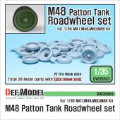 DW35063 U.S M48 MBT Series Roadwheel set