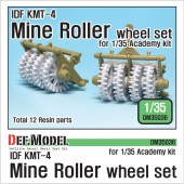 DM35036 IDF KMT-4 Mine Roller wheel set (for Academy 1/35)