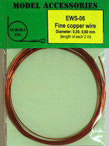EWS-06 Fine copper wires 0.55 mm / 0.60 mm