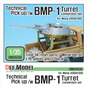 DM35038 Technical Pick up /w BMP Turret Conversion set(for Meng VS004.005 1/35)