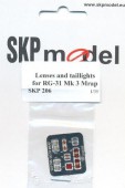 SKP 206 Lenses and taillights for RG-31 Mk 3 Mrap