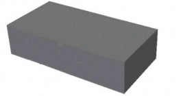 23014 Bricks (RF) dark grey