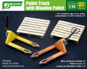 PPA4003 1/35 Pallet Truck  with Wooden Pallet