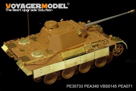 PE35733 1/35 WWII German Panther D Basic (For ZVEZDA 3678)