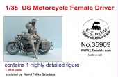 LZ35909 US Motorcycle Female Driver