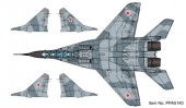 PPA5140 Airbrush CAMO-MASK for 1/48 MiG-29UB Camouflage Scheme 1