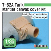 DM35062 T-62A mantlet canvas cover set (for Trumpeter kit 1/35)
