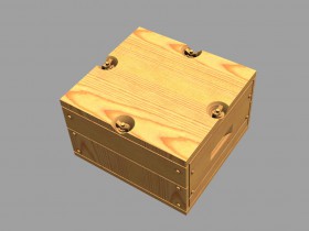 RE35-379 US Ammo Boxes for 0,5 ammo (wooden pattern)