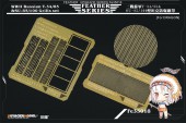 FE35018 WWII Russian T-34/85 &SU-85/100 Grills set (For DROGON)