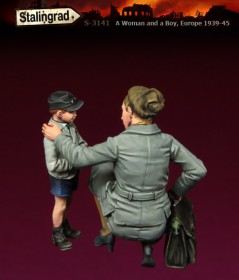 S-3141 Женщина и мальчик, 1939-45