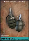 EMA-35007 Russian grenades. F-1 and RGD