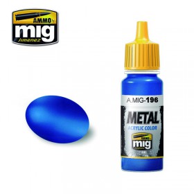AMIG0196 WARHEAD METALLIC BLUE