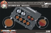 BR35013 Modern German Leopard 1 Lenses and taillights (For MENG)