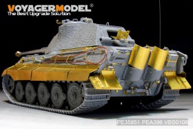 PE35851 WWII German King Tiger (Porsche Turret) (For TAKOM 2046)