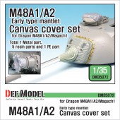 DM35072 IDF Magach 1(M48A1) Canvas cover set (for Dragon 1/35)