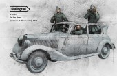 S-3562 On the Road (German staff car crew), 1941