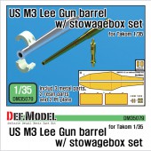DM35079 US M3 Lee/ Grant Gun barrel w/ additional toolbox set (for Takom)