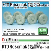 DW35099 KTO ROSOMAK Nokian Sagged Wheel set (for IBG model)