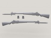 LF3D031 M1 Garand w/fixed Bayonet set
