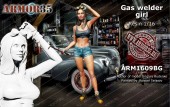 ARM1609BG Девушка газосварщица