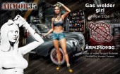 ARM2409BG Девушка газосварщица