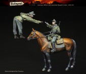 S-3181 German officer and mounted dispatch rider, 1943-44