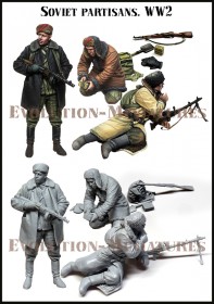EM-35020 Soviet partisans. WW2