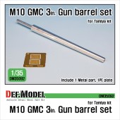 DM35092 US M10 TD 3-inch Gun Metal barrel (for 1/35 Tamiya kit)