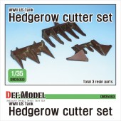 DM35093 WWII US Tank hedgerow cutter set (for 1/35 Tamiya kit)