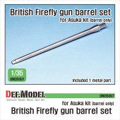 DM35097 British Sherman Firefly metal barrel (Except muzzle brake) (for Asuka 1/35)