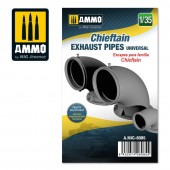 AMIG8085 Chieftain exhaust pipes universal