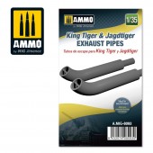 AMIG8093 King Tiger & Jadtiger Exhaust Pipes