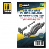 AMIG8121 German WWII 20 ton Long Jack for Panther & King Tiger