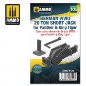 AMIG8122 German WWII 20 ton Short Jack for Panther & King Tiger