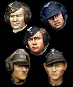 H021 German Panzer Crew Head Set #1