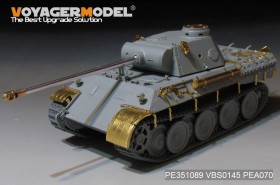 PE351089 WWII German Panther D Early Version Basic (Dragon6164/6299)