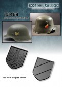 FCM35469 Wehrmacht resin plaques 3x4cm