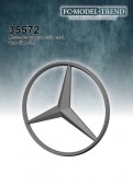 FCM35572 Mercedes plaque, 4cm
