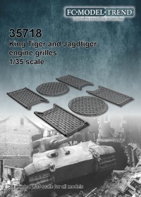 FCM35718 King tiger/Jagdtiger grilles