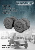 FCM35735 Sd.Kfz. 221/222/223 weighted wheels