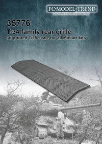 FCM35776 T34 engine grille for Miniart kits 