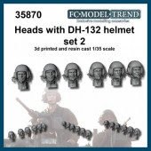 FCM35870 DH-132 helmet heads set 2