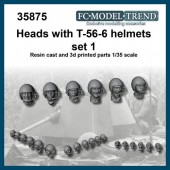 FCM35875 Heads with T-56-6 helmet set 1