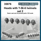 FCM35876 Heads with T-56-6 helmet set 2