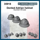 FCM35918 Dented French Adrian helmets