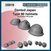 FCM35919 Dented Japan type 90 helmets