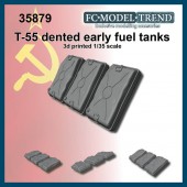 FCM35879 T-55 early dented fuel tanks
