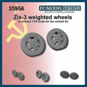 FCM35956 ZIS-3 & Universal limber weighted wheels