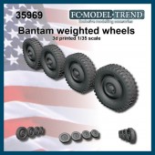 FCM35969 Bantam jeep, weighted wheels