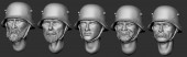 ARM356098 Немецкие солдаты в шлемах (WWI)